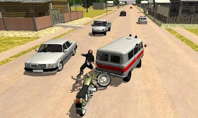 Download Russian Moto Traffic Rider 3D (Premium Unlocked MOD) for Android