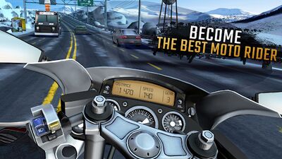 Download Moto Rider GO: Highway Traffic (Free Shopping MOD) for Android