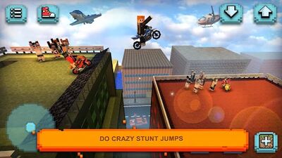 Download Motorcycle Racing Craft: Moto Games & Building 3D (Free Shopping MOD) for Android