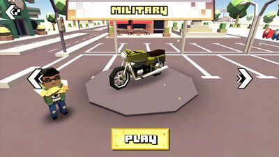 Download Blocky Moto Racing (Unlimited Money MOD) for Android