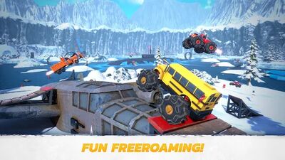 Download Crash Drive 3: Multiplayer Car Stunting Sandbox! (Unlimited Coins MOD) for Android