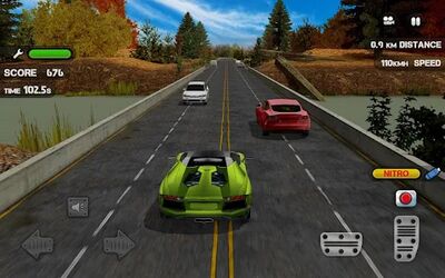 Download Race the Traffic Nitro (Premium Unlocked MOD) for Android
