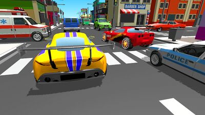 Download Super Kids Car Racing In Traffic (Unlimited Money MOD) for Android