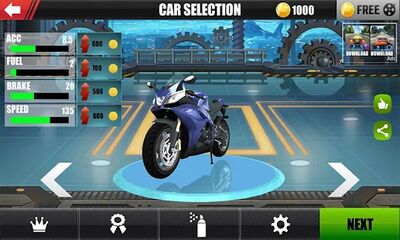 Download Traffic Speed Moto Rider 3D (Unlimited Money MOD) for Android