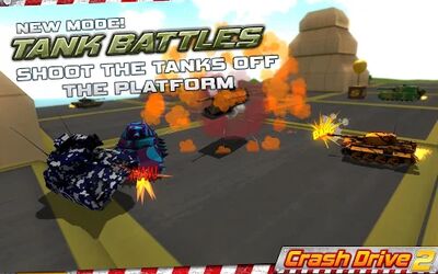 Download Crash Drive 2: 3D racing cars (Unlimited Coins MOD) for Android