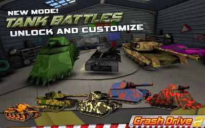Download Crash Drive 2: 3D racing cars (Unlimited Coins MOD) for Android