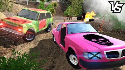 Download Russian Cars: Derby (Unlimited Coins MOD) for Android