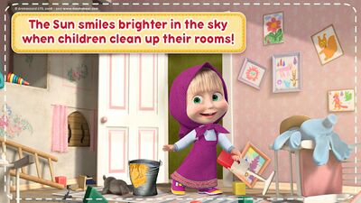 Download Masha and the Bear: Cleaning (Premium Unlocked MOD) for Android