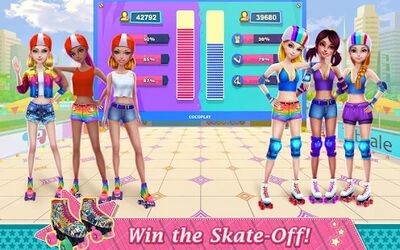 Download Roller Skating Girls (Premium Unlocked MOD) for Android