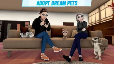 Download Virtual Sim Story: 3D Dream Home & Life (Free Shopping MOD) for Android