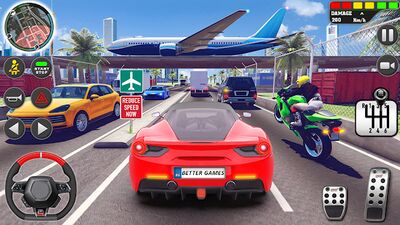 Download City Driving School Car Games (Free Shopping MOD) for Android
