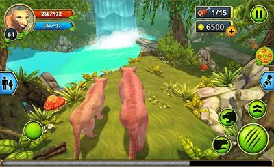 Download Mountain Lion Family Sim : Animal Simulator (Unlocked All MOD) for Android