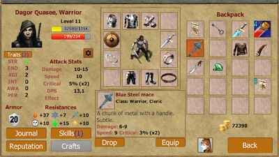 Download Exiled Kingdoms RPG (Free Shopping MOD) for Android