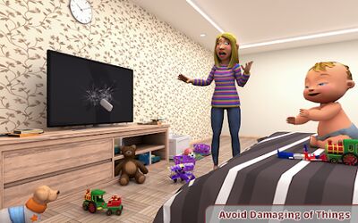 Download Virtual Baby Simulator Game: Baby Life Prank 2021 (Premium Unlocked MOD) for Android
