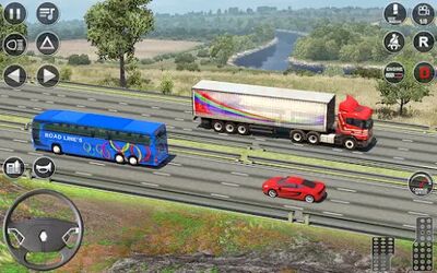 Download Euro Truck Driving Sim 3D (Unlocked All MOD) for Android