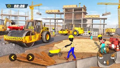 Download Stickman City Construction (Free Shopping MOD) for Android