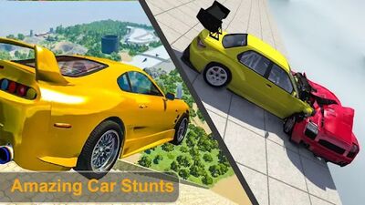 Download Beam Drive Crash Death Stair Car Crash Accidents (Unlocked All MOD) for Android