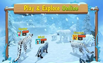 Download Snow Leopard Family Sim Online (Unlimited Money MOD) for Android