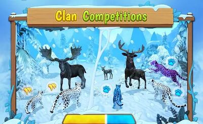 Download Snow Leopard Family Sim Online (Unlimited Money MOD) for Android