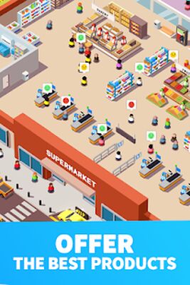 Download Idle Supermarket Tycoon－Shop (Free Shopping MOD) for Android