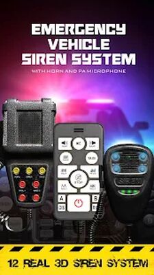 Download Siren sounds set: emergency siren vehicle system (Unlimited Coins MOD) for Android