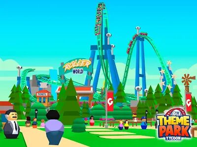 Download Idle Theme Park Tycoon－Game (Unlimited Coins MOD) for Android
