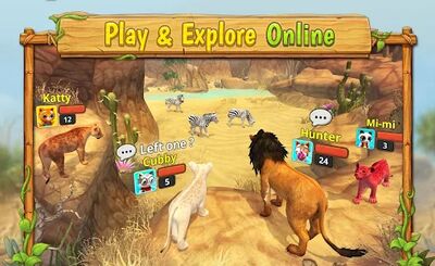 Download Lion Family Sim Online (Free Shopping MOD) for Android