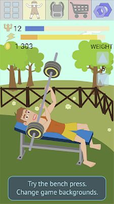 Download Muscle clicker 2: RPG Gym game (Free Shopping MOD) for Android