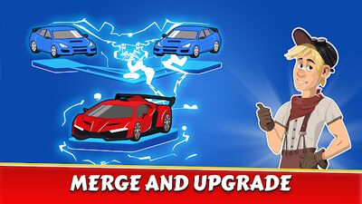 Download Merge Car game idle tycoon (Unlimited Coins MOD) for Android