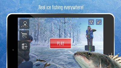 Download Ice fishing games for free. Fisherman simulator. (Unlocked All MOD) for Android