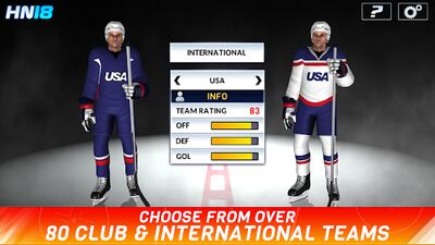 Download Hockey Nations 18 (Free Shopping MOD) for Android