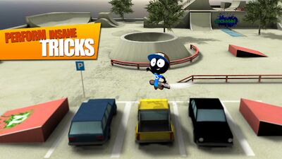 Download Stickman Skate Battle (Unlocked All MOD) for Android