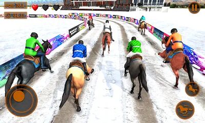 Download Mounted Horse Racing Games (Premium Unlocked MOD) for Android