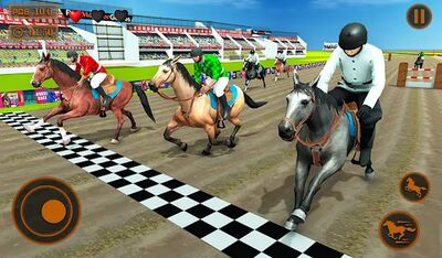 Download Mounted Horse Racing Games (Premium Unlocked MOD) for Android