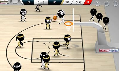 Download Stickman Basketball 2017 (Free Shopping MOD) for Android