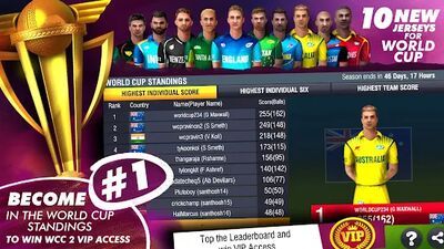 Download World Cricket Championship 2 (Free Shopping MOD) for Android