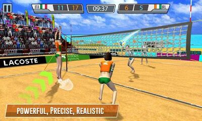 Download Volleyball Spikers 3D (Unlimited Coins MOD) for Android