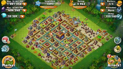 Download Jungle Heat: War of Clans (Unlocked All MOD) for Android