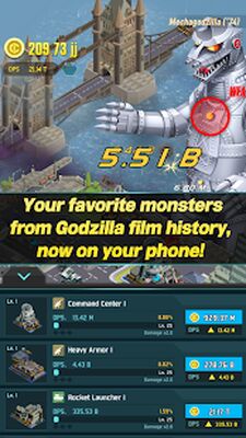 Download Godzilla Defense Force (Unlimited Coins MOD) for Android