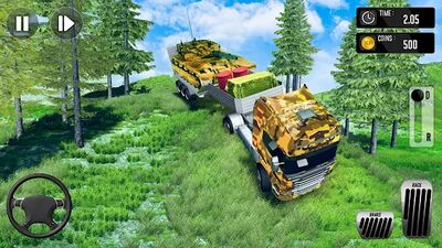 Download Army Simulator Truck games 3D (Unlimited Money MOD) for Android