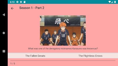 Download Haikyuu Trivia (Premium Unlocked MOD) for Android