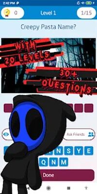 Download creepypasta quiz (Unlimited Coins MOD) for Android