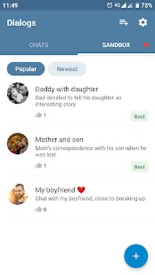 Download Fake Chat Messenger — TeleFake (Premium Unlocked MOD) for Android