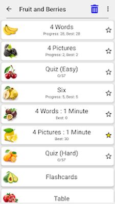 Download Fruit and Vegetables, Nuts & Berries: Picture-Quiz (Unlimited Coins MOD) for Android