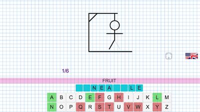 Download Hangman in english 1 2 3 4 5 6 players (Premium Unlocked MOD) for Android