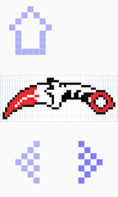 Download How to draw pixel weapon drawing step by step (Pro Version MOD) for Android