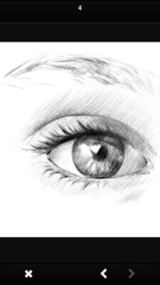 Download How to Draw Eyes Step by Step (Free Ad MOD) for Android