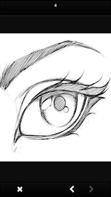 Download How to Draw Eyes Step by Step (Free Ad MOD) for Android