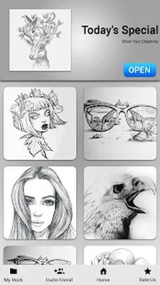 Download Pencil Drawing Art Ideas Maker (Unlocked MOD) for Android