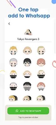 Download Tokyo Revengers Stickers (Premium MOD) for Android